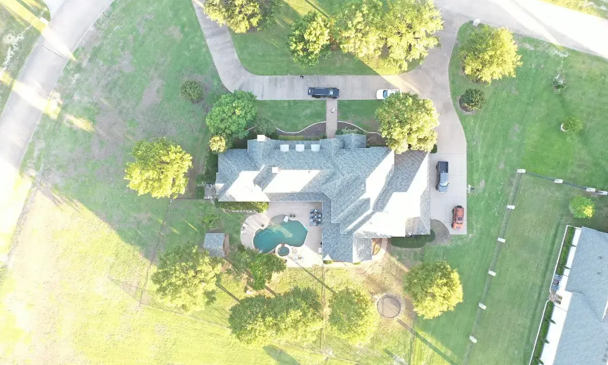 New shingle roof installation on a home in Grass Lake
